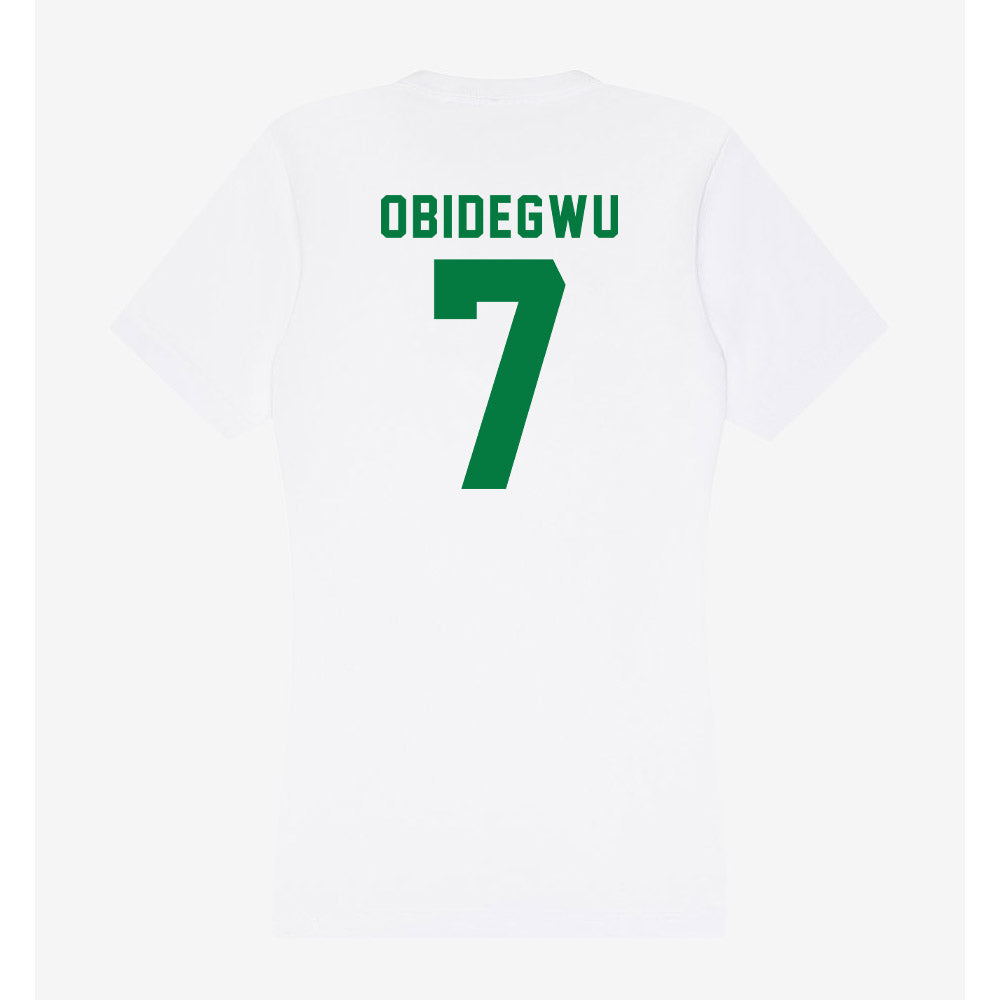Oregon - NCAA Football : Ify Obidegwu - Women's V-Neck T-Shirt-1