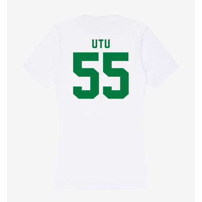 Oregon - NCAA Football : Douglas Utu - Women's V-Neck T-Shirt-1