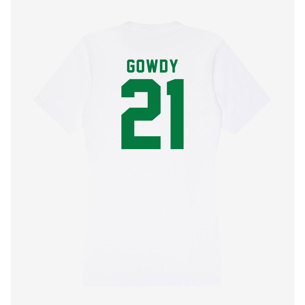 Oregon - NCAA Acrobatics & Tumbling : Ava Gowdy - Women's V-Neck T-Shirt-1