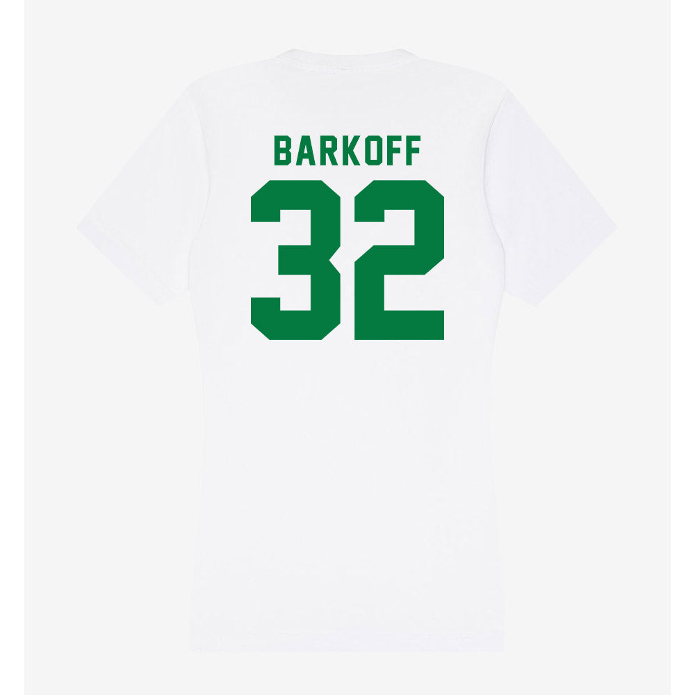 Oregon - NCAA Baseball : Jonah Barkoff - Women's V-Neck T-Shirt-1