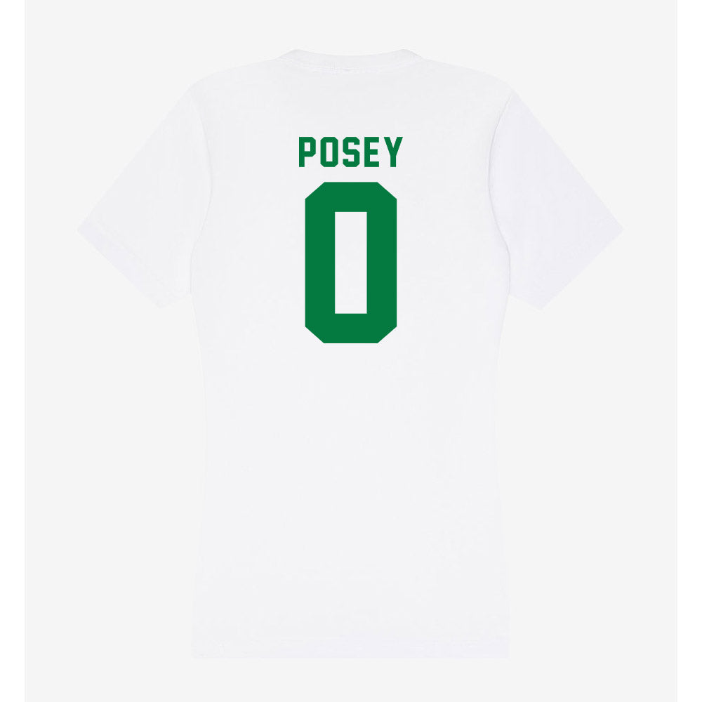 Oregon - NCAA Women's Soccer : Addison Posey - Women's V-Neck T-Shirt-1