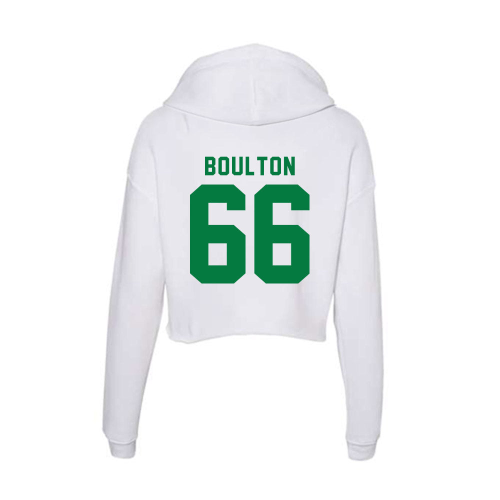 Oregon - NCAA Football : Bryce Boulton - Women's Crop Fleece Hoodie-1