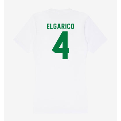 Oregon - NCAA Beach Volleyball : Giana Elgarico - Women's V-Neck T-Shirt-1