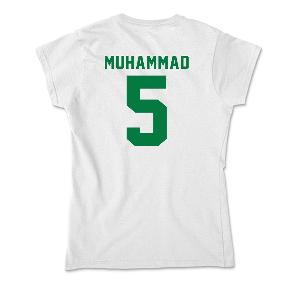 Oregon - NCAA Women's Basketball : Amina Muhammad - Soft Style Women’s T-Shirt-1