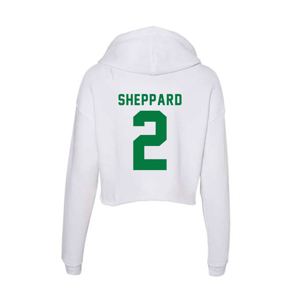Oregon - NCAA Women's Volleyball : Reese Sheppard - Women's Crop Fleece Hoodie-1