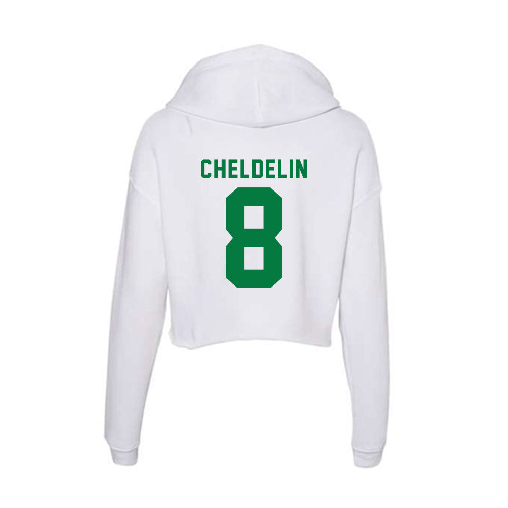 Oregon - NCAA Women's Soccer : Kate Cheldelin - Women's Crop Fleece Hoodie-1