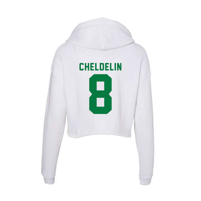 Oregon - NCAA Women's Soccer : Kate Cheldelin - Women's Crop Fleece Hoodie-1