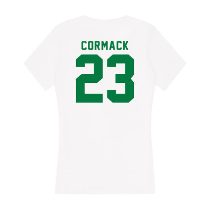 Oregon - NCAA Women's Soccer : Carly Ann Cormack - Women's V-Neck T-Shirt-1