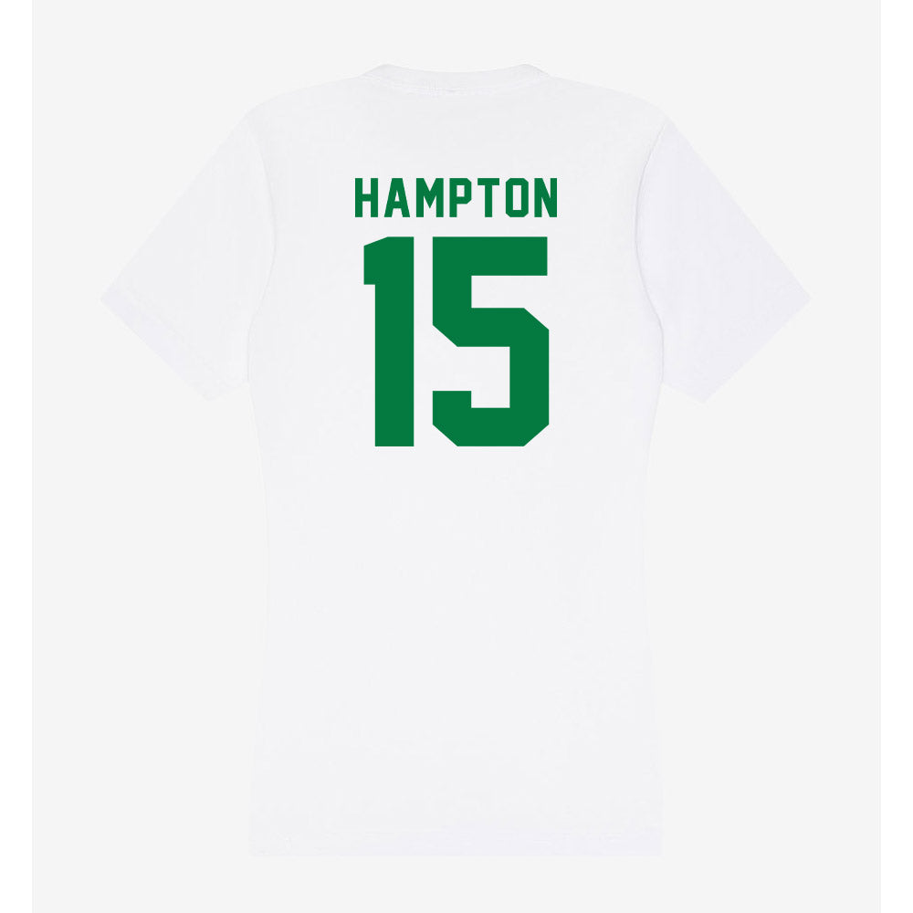 Oregon - NCAA Football : Messiah Hampton - Women's V-Neck T-Shirt-1