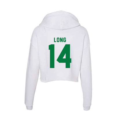 Oregon - NCAA Women's Basketball : Ari Long - Women's Crop Fleece Hoodie-1