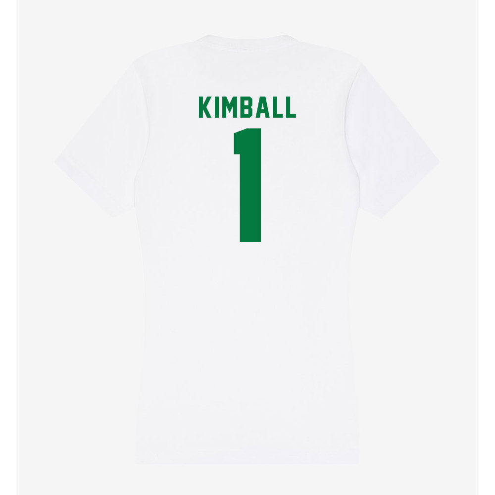 Oregon - NCAA Women's Soccer : Kailey Kimball - Women's V-Neck T-Shirt-1