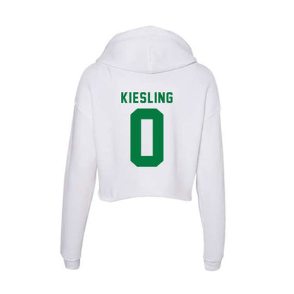Oregon - NCAA Women's Soccer : Gia Kiesling - Women's Crop Fleece Hoodie-1
