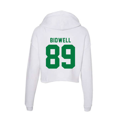 Oregon - NCAA Football : Brady Bidwell - Women's Crop Fleece Hoodie-1