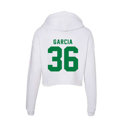 Oregon - NCAA Acrobatics & Tumbling : Carly Garcia - Women's Crop Fleece Hoodie-1