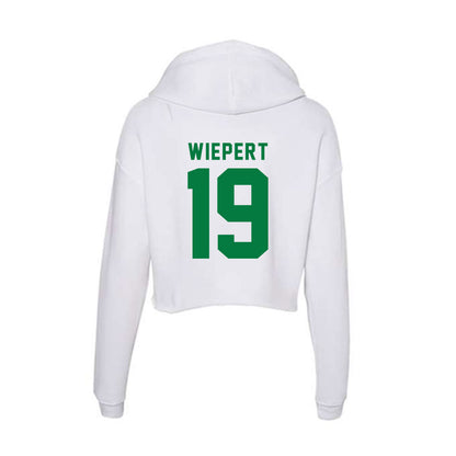 Oregon - NCAA Football : Mark Wiepert - Women's Crop Fleece Hoodie-1