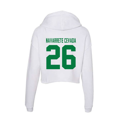 Oregon - NCAA Women's Soccer : Veronica Navarrete Cevada - Women's Crop Fleece Hoodie-1
