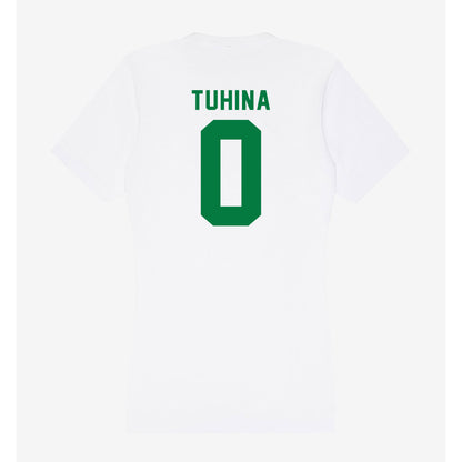 Oregon - NCAA Women's Basketball : Astera Tuhina - Women's V-Neck T-Shirt-1