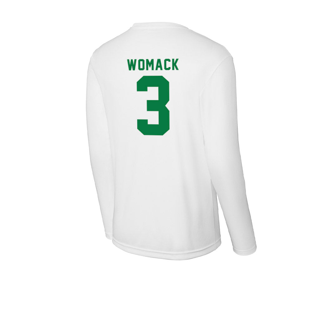 Oregon - NCAA Acrobatics & Tumbling : Nya Womack - Activewear Long Sleeve T-Shirt-1