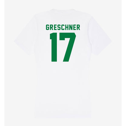 Oregon - NCAA Men's Tennis : Matvey Greschner - Women's V-Neck T-Shirt-1