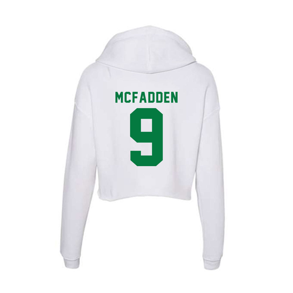 Oregon - NCAA Women's Volleyball : Holley McFadden - Women's Crop Fleece Hoodie-1