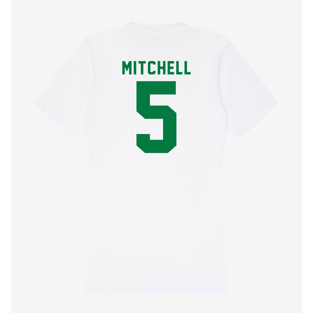 Oregon - NCAA Women's Volleyball : Kamden Mitchell - Women's V-Neck T-Shirt-1