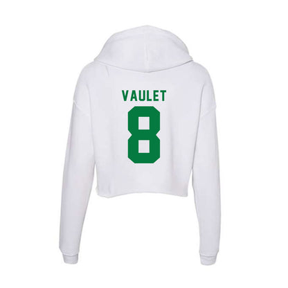 Oregon - NCAA Women's Volleyball : Valentina Vaulet - Women's Crop Fleece Hoodie-1