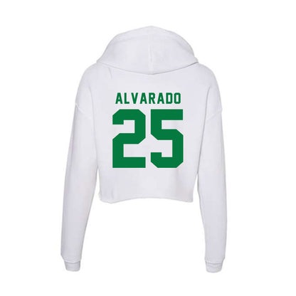 Oregon - NCAA Acrobatics & Tumbling : Briya Alvarado - Women's Crop Fleece Hoodie-1