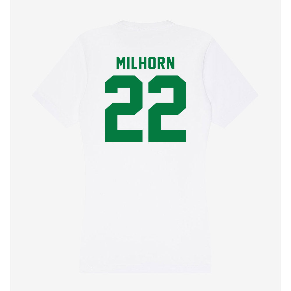 Oregon - NCAA Softball : Maddie Milhorn - Women's V-Neck T-Shirt-1