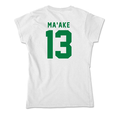 Oregon - NCAA Softball : Stefini Ma'ake - Soft Style Women’s T-Shirt-1