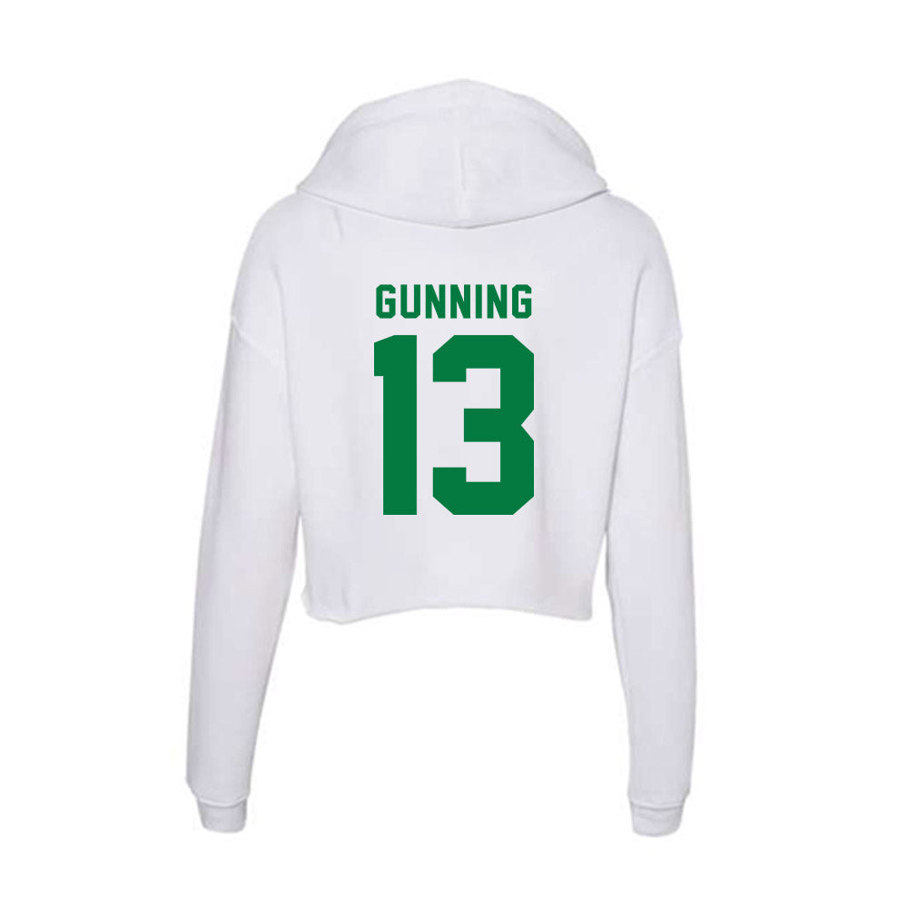 Oregon - NCAA Women's Lacrosse : Kaley Gunning - Women's Crop Fleece Hoodie-1