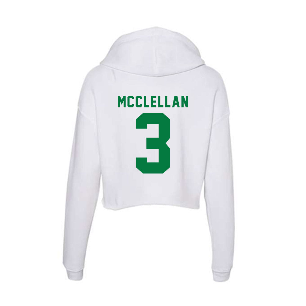 Oregon - NCAA Football : Jeremiah Mcclellan - Women's Crop Fleece Hoodie-1