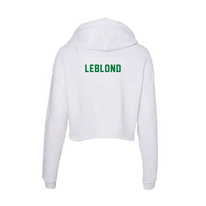Oregon - NCAA Women's Track & Field : Landen LeBlond - Women's Crop Fleece Hoodie-1