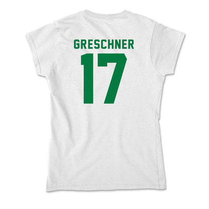Oregon - NCAA Men's Tennis : Matvey Greschner - Soft Style Women’s T-Shirt-1