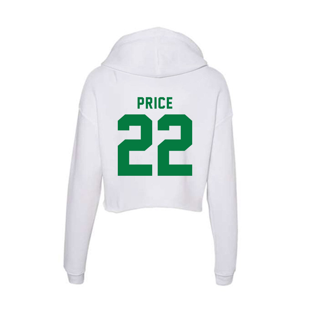 Oregon - NCAA Football : Simeon Price - Women's Crop Fleece Hoodie-1