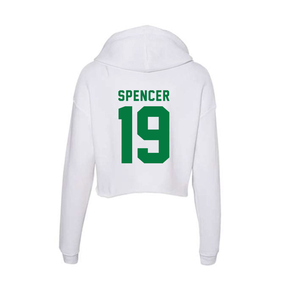Oregon - NCAA Softball : Taylour Spencer - Women's Crop Fleece Hoodie-1