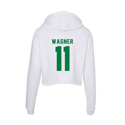 Oregon - NCAA Women's Basketball : Sammie Wagner - Women's Crop Fleece Hoodie-1
