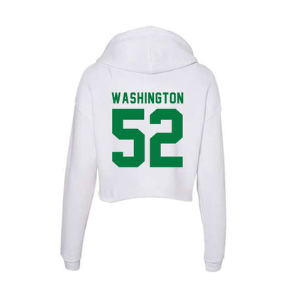 Oregon - NCAA Football : A'Mauri Washington - Women's Crop Fleece Hoodie-1