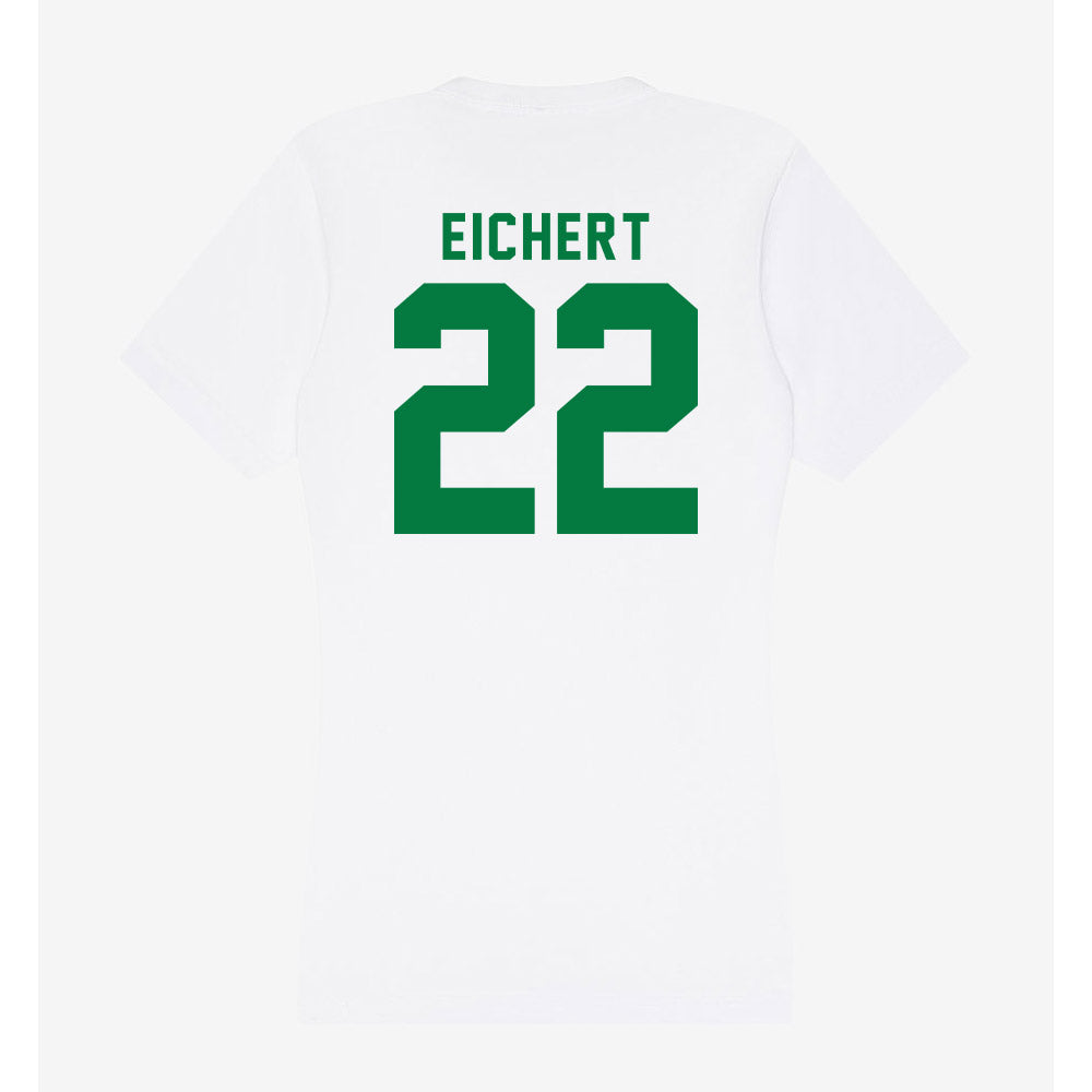 Oregon - NCAA Women's Volleyball : Laura Eichert - Women's V-Neck T-Shirt-1