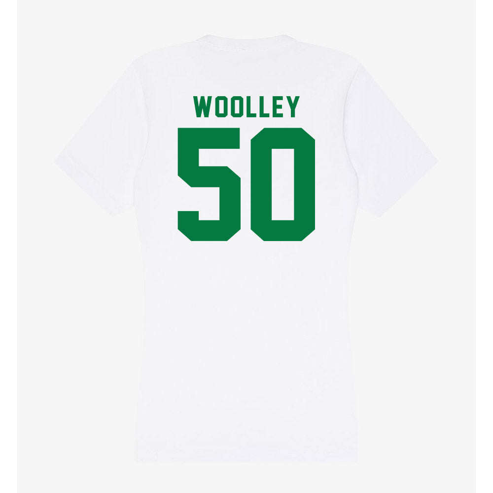 Oregon - NCAA Acrobatics & Tumbling : Samantha Woolley - Women's V-Neck T-Shirt-1