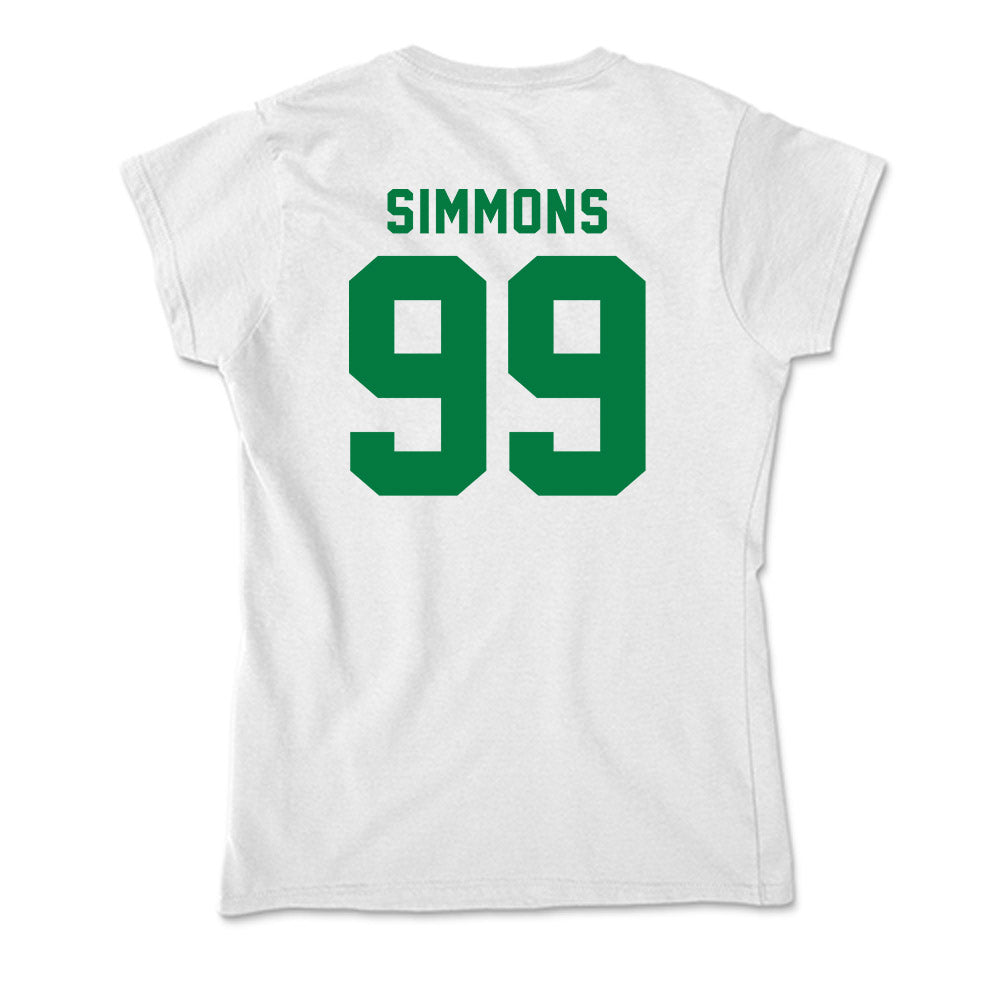 Oregon - NCAA Football : Jerome Simmons - Soft Style Women’s T-Shirt-1