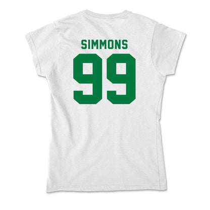 Oregon - NCAA Football : Jerome Simmons - Soft Style Women’s T-Shirt-1