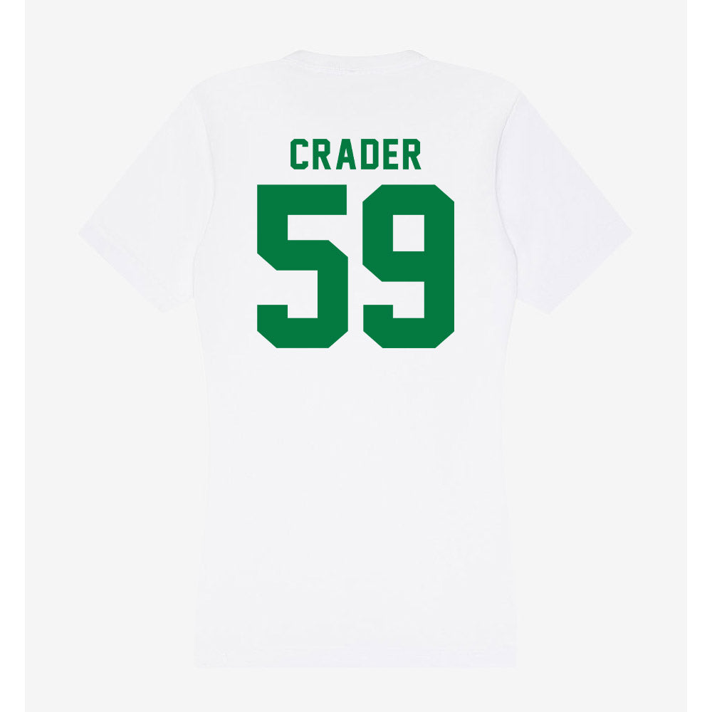 Oregon - NCAA Football : Fox Crader - Women's V-Neck T-Shirt-1