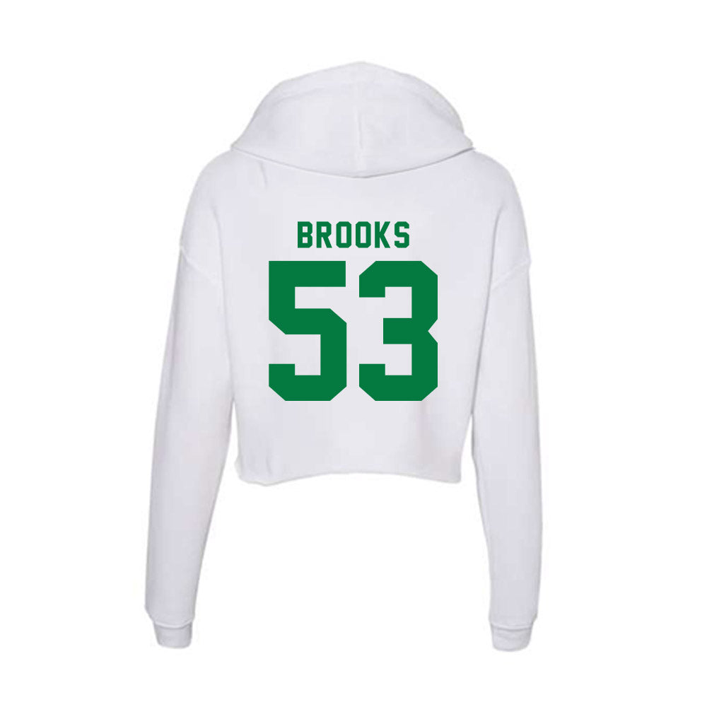 Oregon - NCAA Football : Devin Brooks - Women's Crop Fleece Hoodie-1