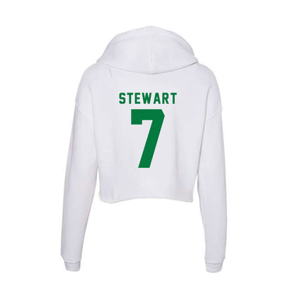 Oregon - NCAA Football : Evan Stewart - Women's Crop Fleece Hoodie-1