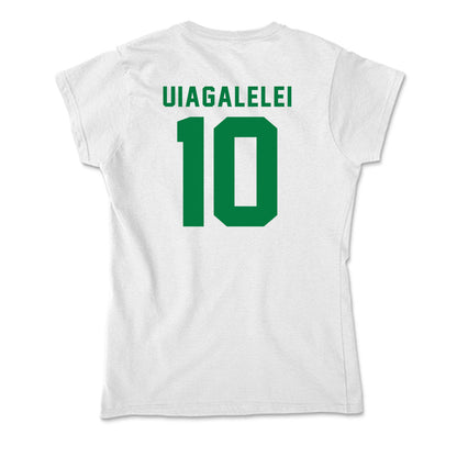 Oregon - NCAA Football : Matayo Uiagalelei - Soft Style Women’s T-Shirt-1