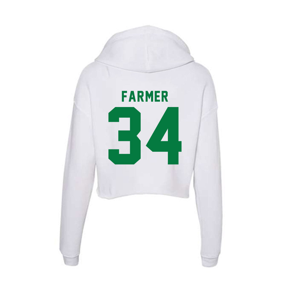 Oregon - NCAA Women's Soccer : Kylie Farmer - Women's Crop Fleece Hoodie-1