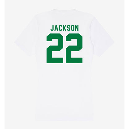 Oregon - NCAA Football : Devin Jackson - Women's V-Neck T-Shirt-1
