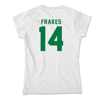 Oregon - NCAA Men's Basketball : JJ Frakes - Soft Style Women’s T-Shirt-1