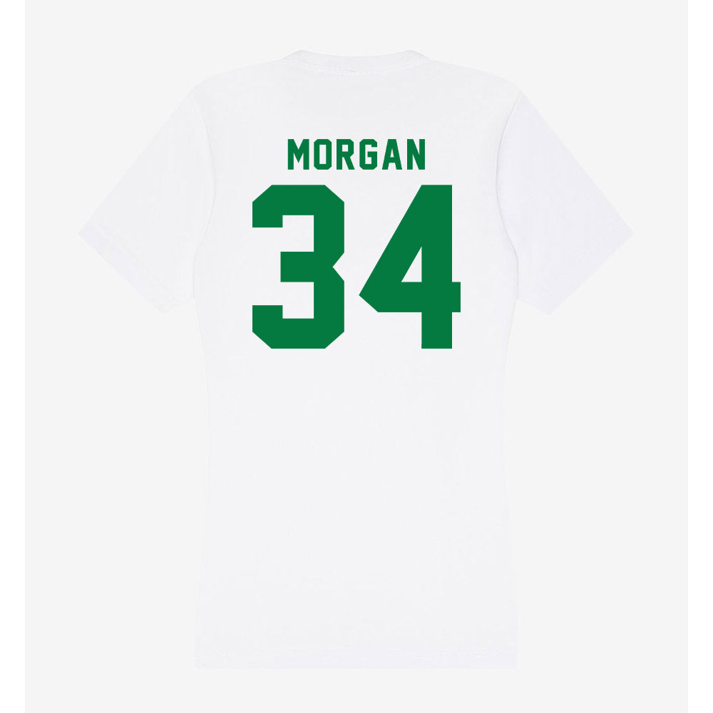 Oregon - NCAA Baseball : Owen Morgan - Women's V-Neck T-Shirt-1