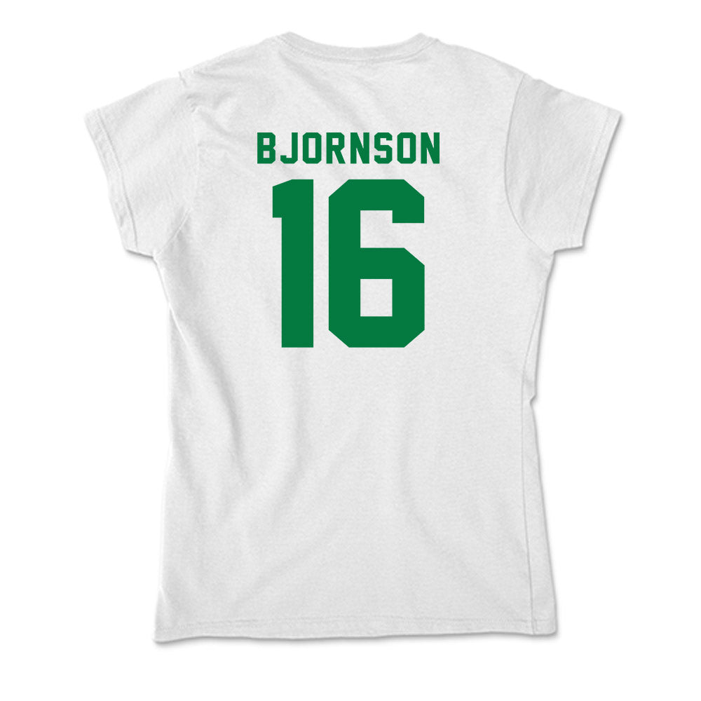 Oregon - NCAA Beach Volleyball : Hanna Bjornson - Soft Style Women’s T-Shirt-1